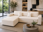 Vittoria Foam Sectional - Beige