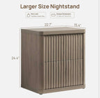 Milan Nightstand Set